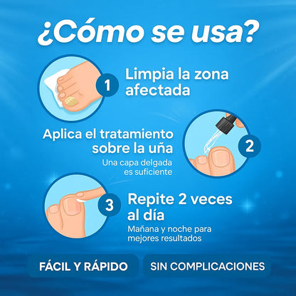 Tratamiento anti hongos para uñas